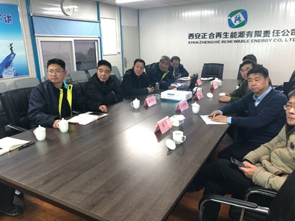 集團領導會同航天六院、航天六院十一所（京）調(diào)研灞橋生活垃圾無害化處理項目